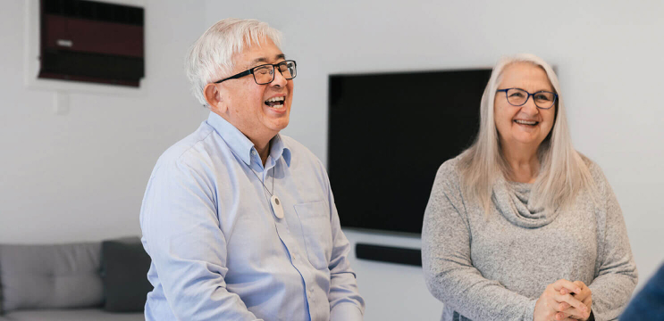 Umps personal alarm in the home